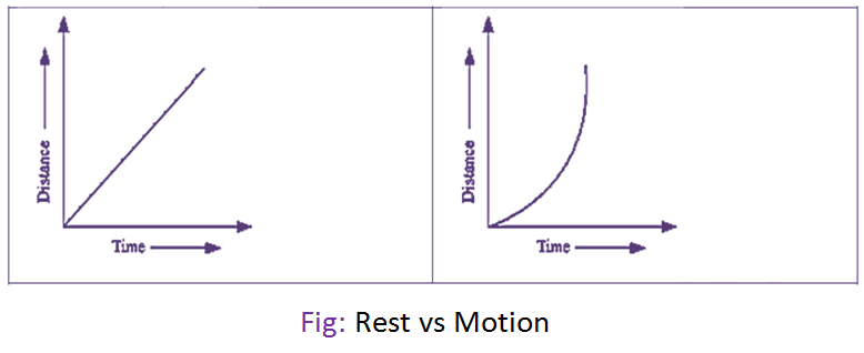 Difference between Rest and Motion